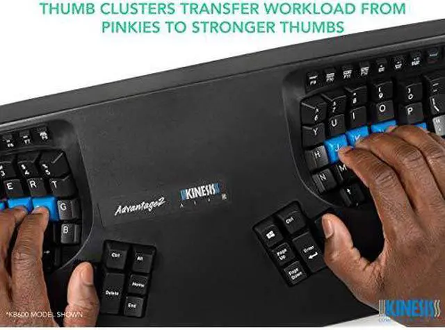 Alt view image 6 of 7 - Advantage2 Ergonomic Keyboard KB600
