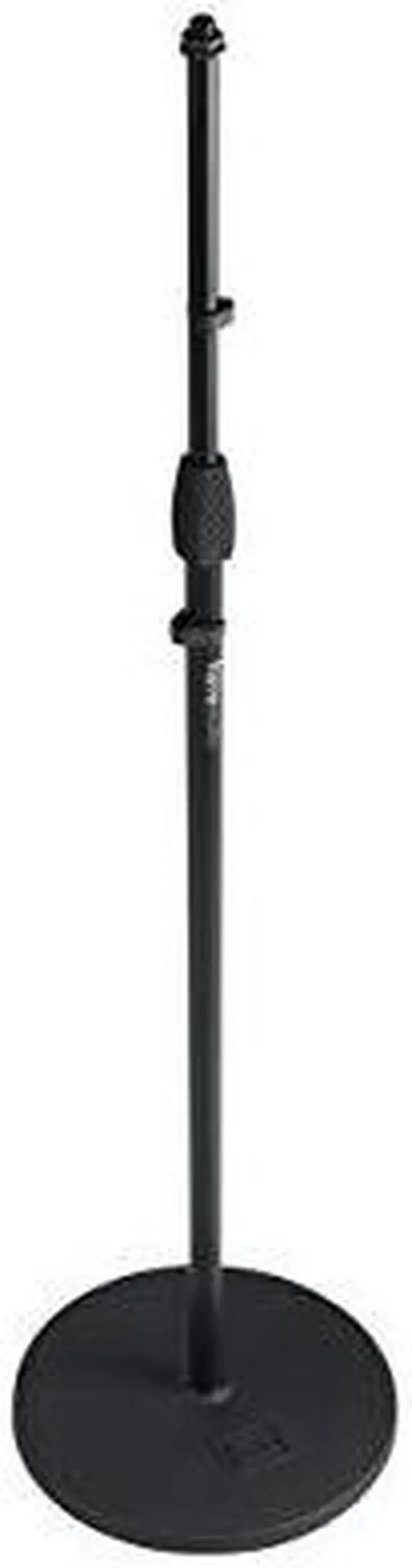 Alt view image 7 of 7 - Frameworks Microphone Stand with 12 Weighted Base and Soft Grip Twist Clutch Height Adjustment GFWMIC1200