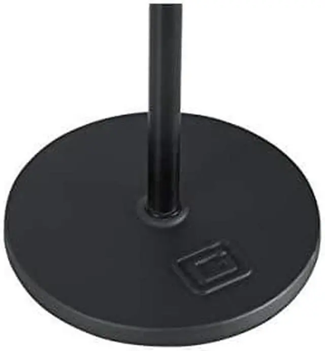 Alt view image 3 of 4 - Frameworks Microphone Stand with 10 Weighted Base and Deluxe Soft Grip Squeeze Height Adjustment GFWMIC1001