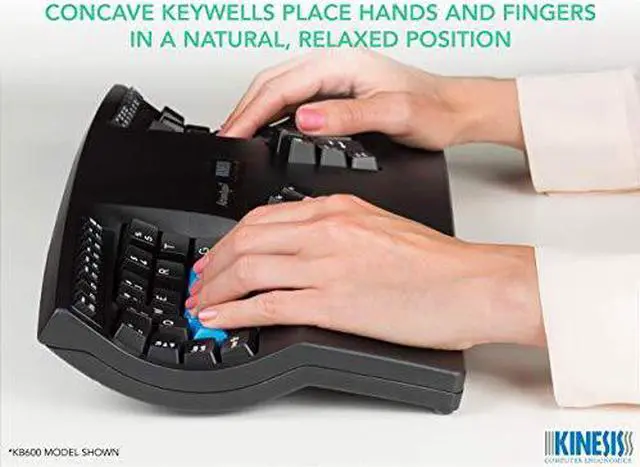 Alt view image 3 of 7 - Advantage2 Ergonomic Keyboard KB600