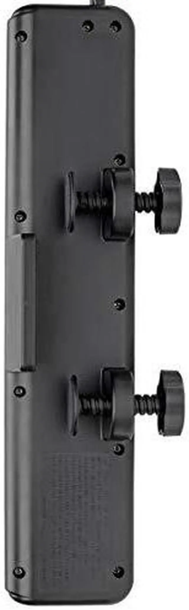 Alt view image 3 of 4 - 6 Outlet Surge Protector Power Strip Clamp Mount 6ft Cord 2100 Joules Dual USB INSURANCE TLP606DMUSB