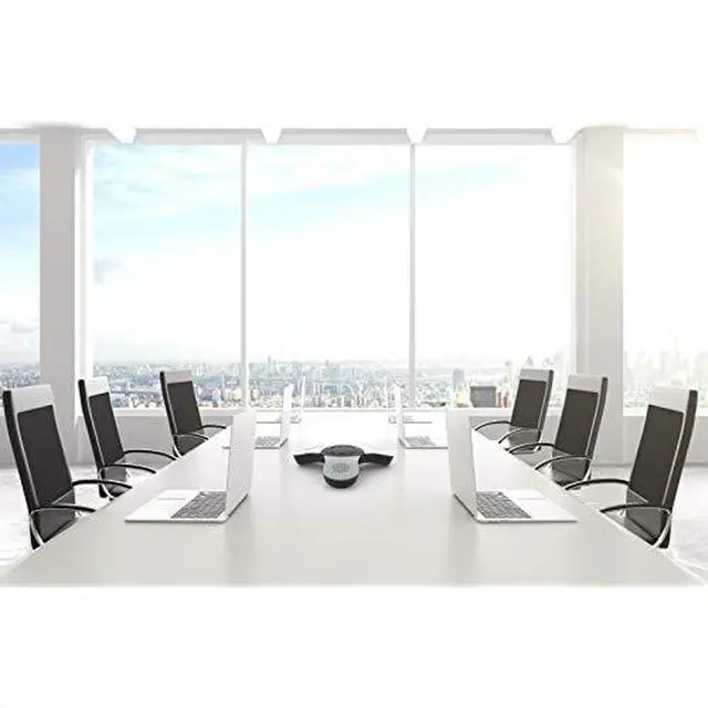 Alt view image 6 of 6 - Wireless Conference Call Speaker and Microphone Wireless Conference Phone Conference Speaker Connects Wireless to Your Mobile Phone or PC