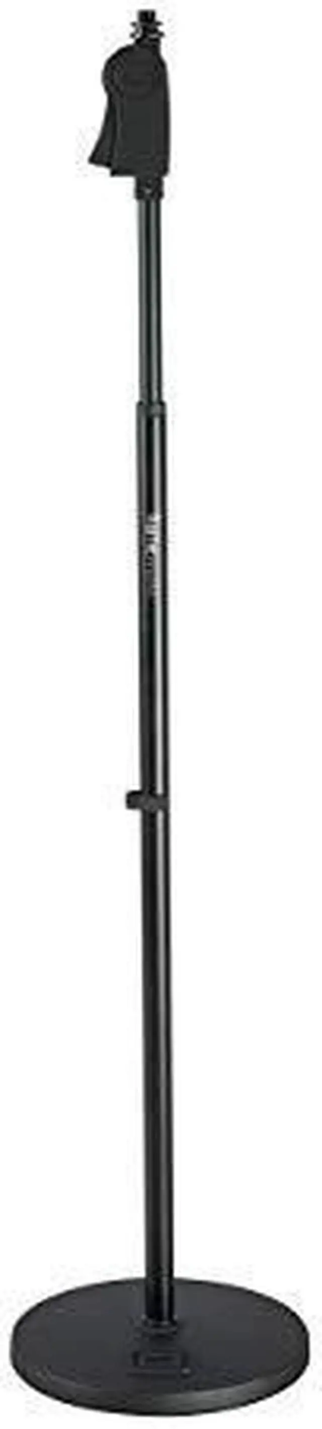 Main image of Frameworks Microphone Stand with 10 Weighted Base and Deluxe Soft Grip Squeeze Height Adjustment GFWMIC1001