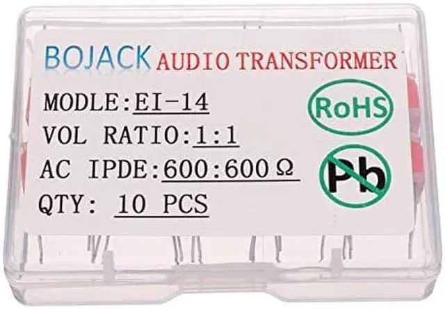 Alt view image 4 of 4 - EI14 High Efficiency Audio Isolation Transformers 11 600600 OhmPack of 10 Pieces