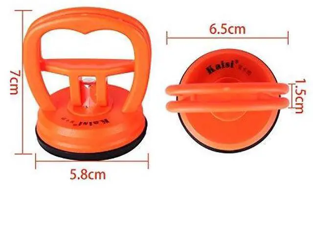 Alt view image 3 of 7 - Heavy Duty Suction Cups 2 Pcs Screen Suction Cup Phone Computer Screen Repair Tools Compatible for iPad iMac MacBook Tablet Laptop iPhone Samsung Huawei Etc LCD Screen Opening Tool