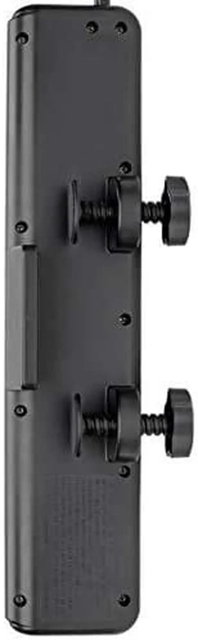 Alt view image 3 of 4 - 6 Outlet Surge Protector Power Strip Clamp Mount 6ft Cord 2100 Joules Dual USB INSURANCE TLP606DMUSB