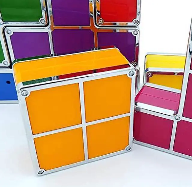Alt view image 4 of 6 - 7 PCS Tetris Stackable Night Light 3D Puzzles Toy 7 Colors Magic Blocks Induction Interlocking LED Novelty Desk Lamp Lighting DIY for Teens and Adults Home Deco Great Gift for Birthday
