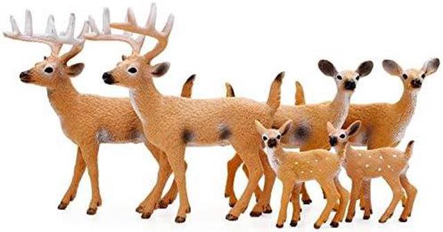 Small plastic best sale deer figurines