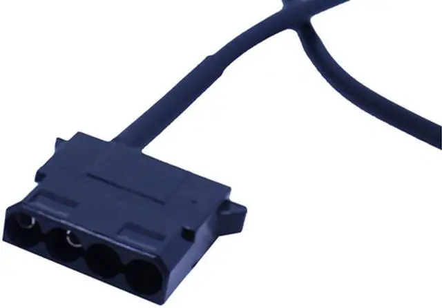 Alt view image 4 of 5 - 1pc USB to 4 Pin Molex Fan Power Cable Computer Case Adapter Cord 4Pin Female to 5V USB Male USB Adapter Cable