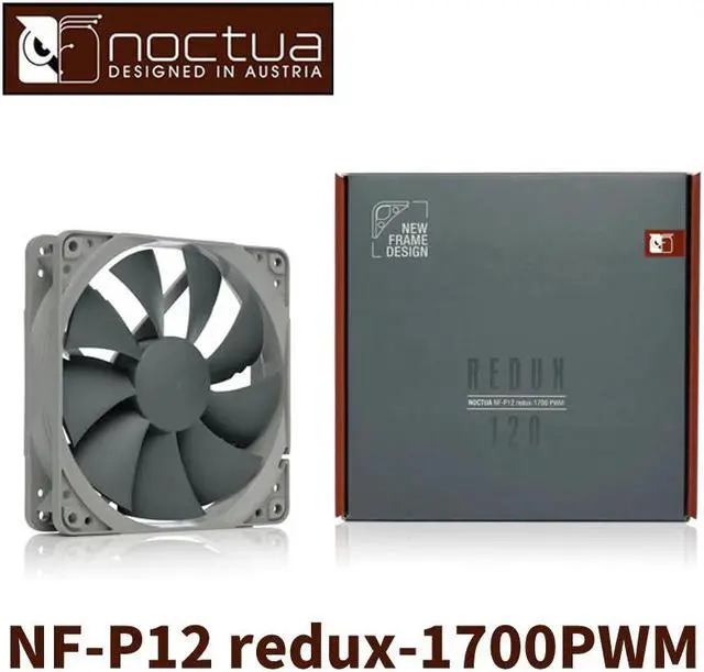 Main image of Noctua NF-P12 redux-1700 4PIN PWM  120mm 12cm  CPU or radiator cooling fans  Computer Case  CPU heat sink Cooler  low noise Fan