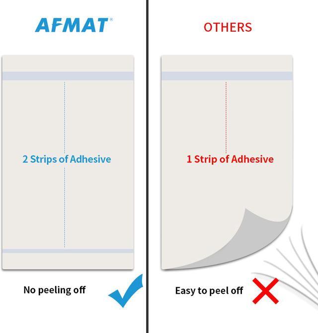 Alt view image 2 of 7 - Sticky Easel Pads, Flip Chart Paper, Large Easel Paper for Teachers, 25 x 30 Inches, Self Stick Easel Paper for White Board, 30 Sheets/Pad, 4 Pads, Super Sticky with 2 Strips of Adhesive, White