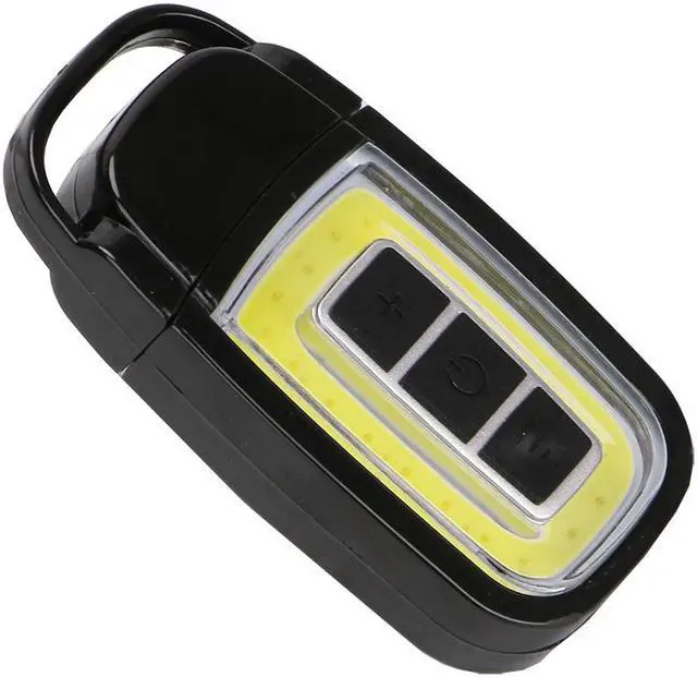 Alt view image 5 of 6 - Mini COB LED Flashlight USB Rechargeable Torch Car Key Pocket Flashlight 3 Modes Emergency Portable Camping Lantern