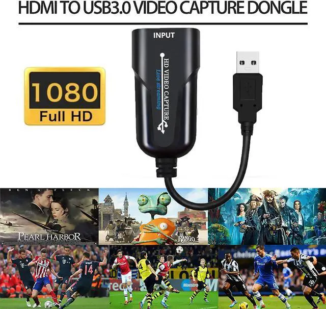 Alt view image 7 of 7 - HDMI Capture Card, HDMI to USB 3.0 1080P 60pfs Live Video Capture Card Game Video Capture Device,HDMI Video and Audio Grabber for Windows, Mac OS and Linus System