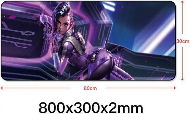 Alt view image 2 of 3 - XL Mouse Pad Gamer for LOL Computer Keyboard Desk Mat Anti-slip Natural Rubber Mousepad