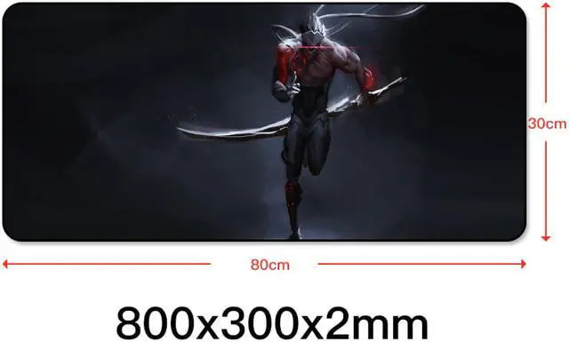 Alt view image 2 of 3 - 800*300 Mousepad Gaming Mousepad Anti-slip Keyboard Pad