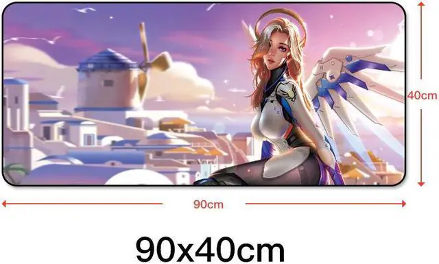 Alt view image 2 of 3 - Anti-Slip Laptop Computer Gaming Large Mouse Pad Keyboard Mat