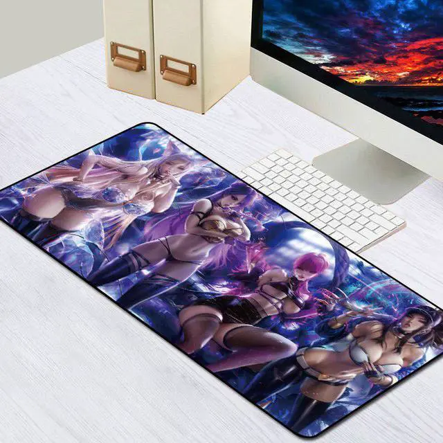 Main image of Rubber Gaming Mousepad Computer Keyboard Pad Mouse Pad Gamers Soft Mouse Pads Mat Large XL Size