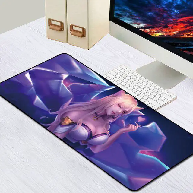 Main image of 900*400Laptop Gaming Mouse Pad Locking Edge Mousepad Mat for LOL Dota2 CS Mouse Mice Pad for Game Player