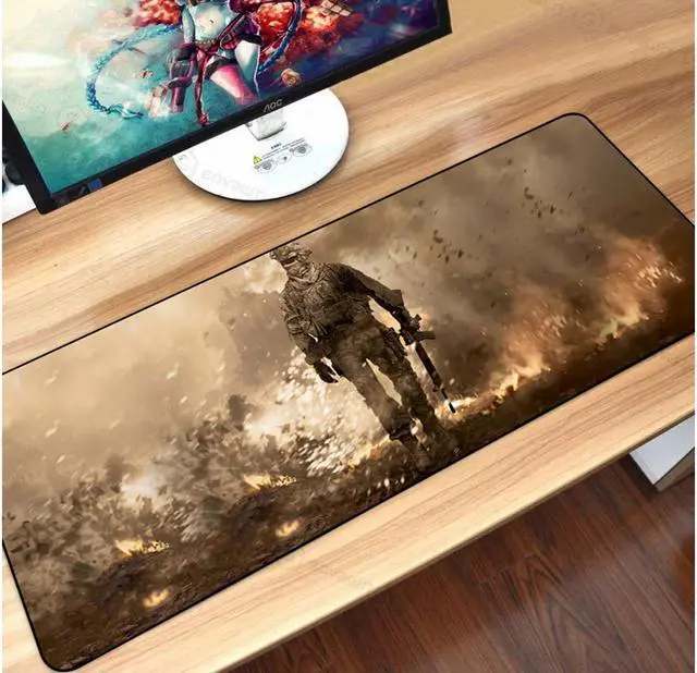 Alt view image 2 of 7 - 80x30x1.5cm Star Wars Gaming Mouse Pad XXL Computer Mousepad Large XL Rubber Desk Keyboard Mouse Pad Mat Gamer for Call of Duty 3 Gaming Mouse Pad 09