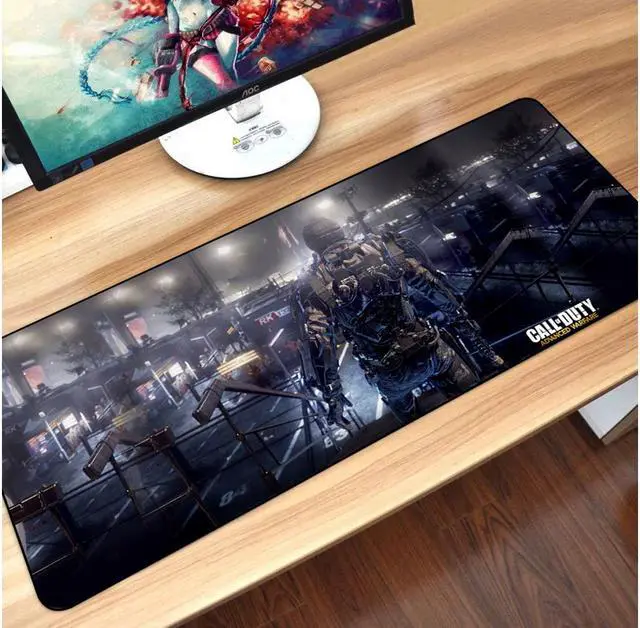 Alt view image 2 of 7 - 80x30cm Star Wars Gaming Mouse Pad XXL Computer Mousepad Large XL Rubber Desk Keyboard Mouse Pad Mat Gamer for Call of Duty 3 Gaming Mouse Pad 10 thickness 1.5mm