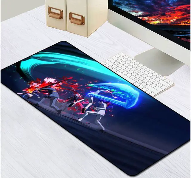 Alt view image 3 of 7 - Sovawin XXL Mousepad Rubber Mouse Mat Gaming Mouse Pad Anime Tokyo Ghoul Large XXL Mousepad Gamer Speed Locking Edge Computer Pads
