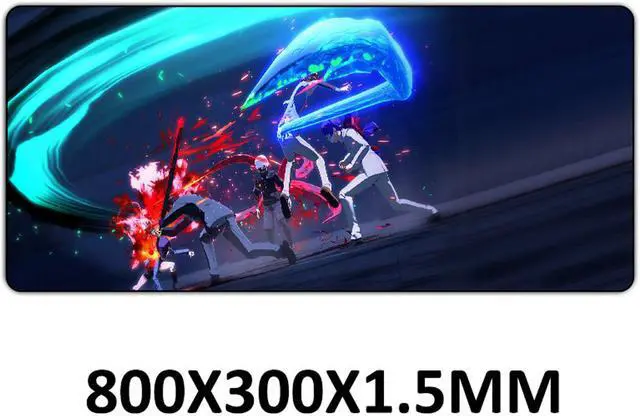 Alt view image 2 of 7 - Sovawin XXL Mousepad Rubber Mouse Mat Gaming Mouse Pad Anime Tokyo Ghoul Large XXL Mousepad Gamer Speed Locking Edge Computer Pads
