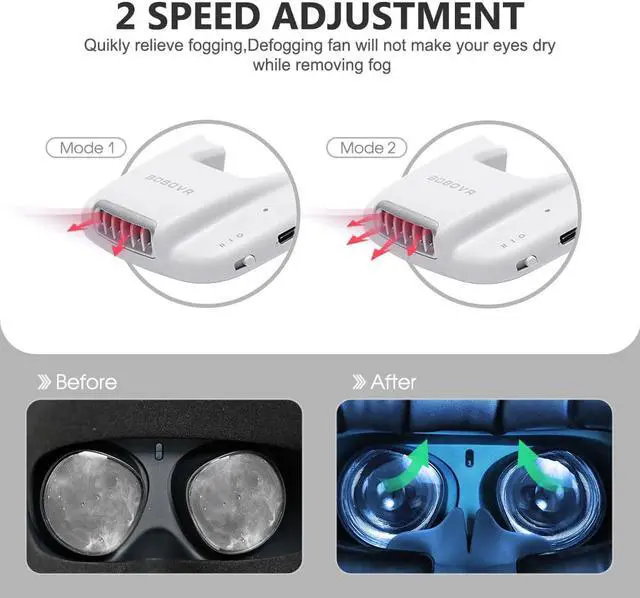 Alt view image 13 of 14 - BOBOVR M2 Pro Strap with Battery For Oculus Quest 2 VR Headset Halo Strap Battery Pack C2 Carry Case F2 Fan For Quest2 Accessory with C2 F2