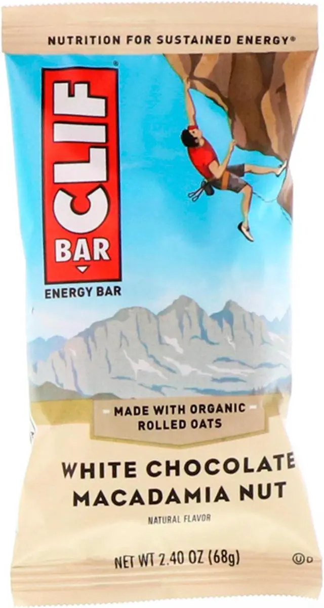 Alt view image 7 of 7 - Clif Bar White Chocolate Macadamia-12 per box