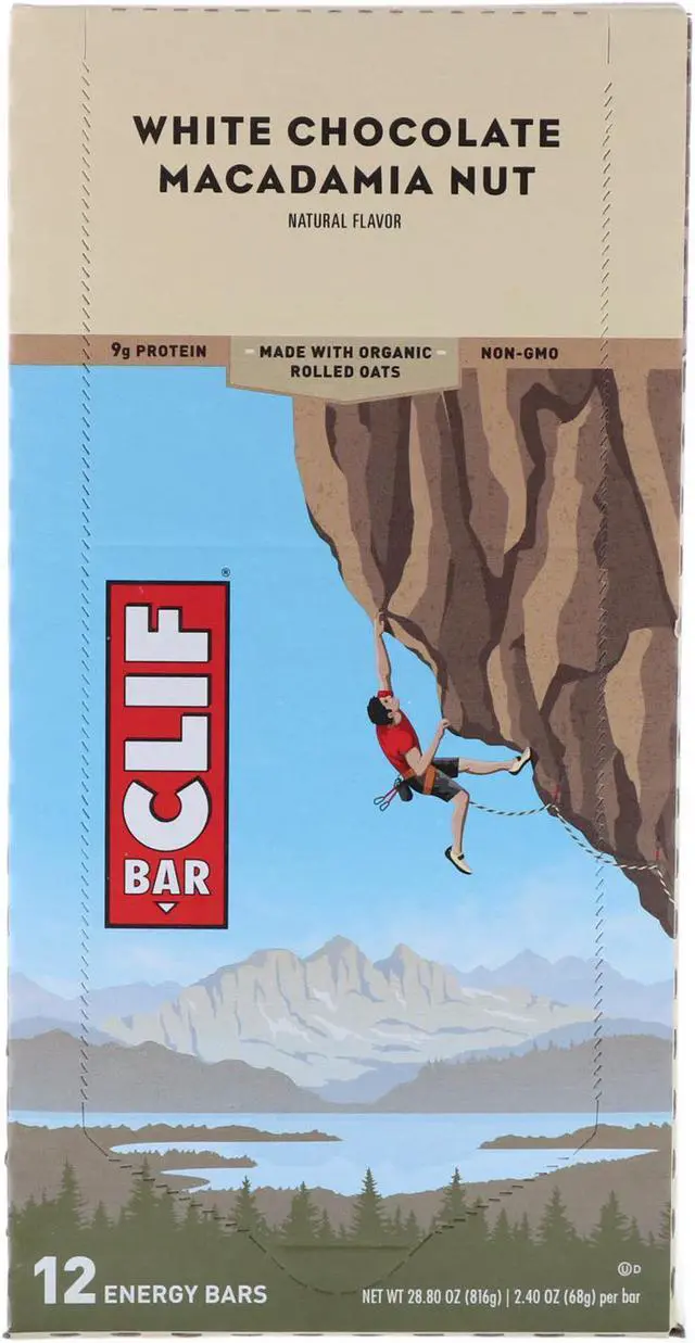 Alt view image 5 of 7 - Clif Bar White Chocolate Macadamia-12 per box