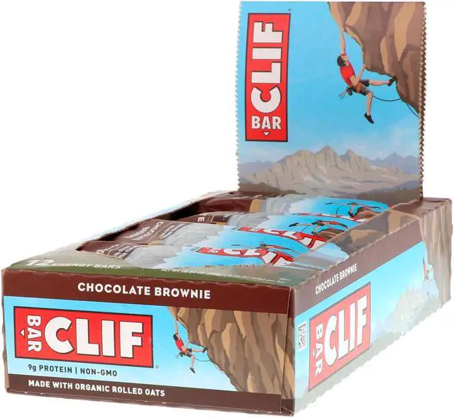 Alt view image 3 of 9 - Clif Bar Energy Bar Chocolate Brownie - 12 - 2.4 Ounce bars