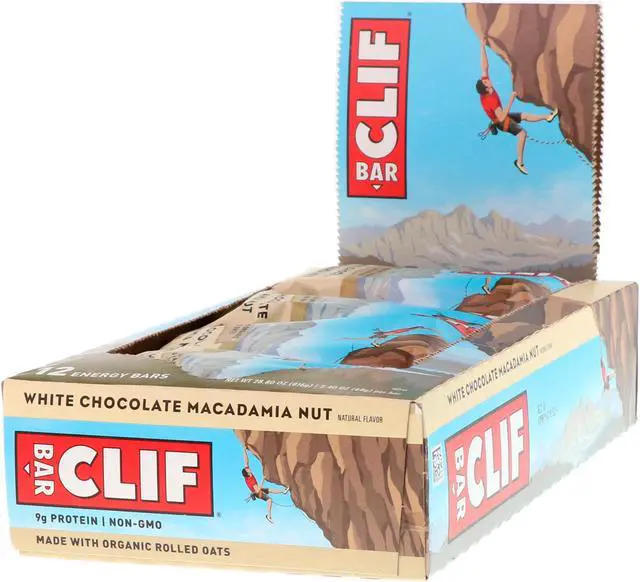 Alt view image 4 of 7 - Clif Bar White Chocolate Macadamia-12 per box