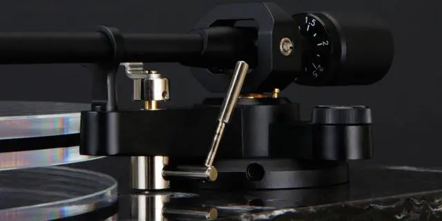 Alt view image 13 of 15 - TEAC TN-550 2-Speed Analog Turntable with Cartridge (Black)