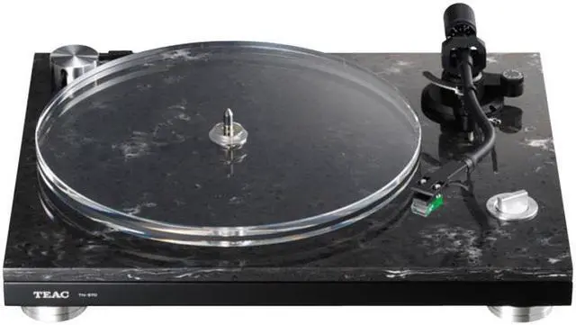 Alt view image 10 of 15 - TEAC TN-550 2-Speed Analog Turntable with Cartridge (Black)