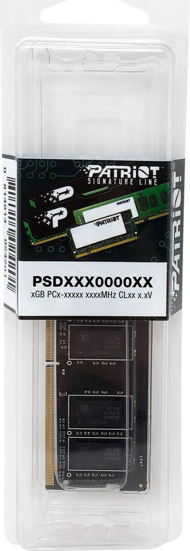 Alt view image 5 of 19 - Patriot Memory Signature 16GB DDR4 2666 (PC4 21300) CL19 1.2V 260-Pin SODIMM Memory Module - PSD416G266681S