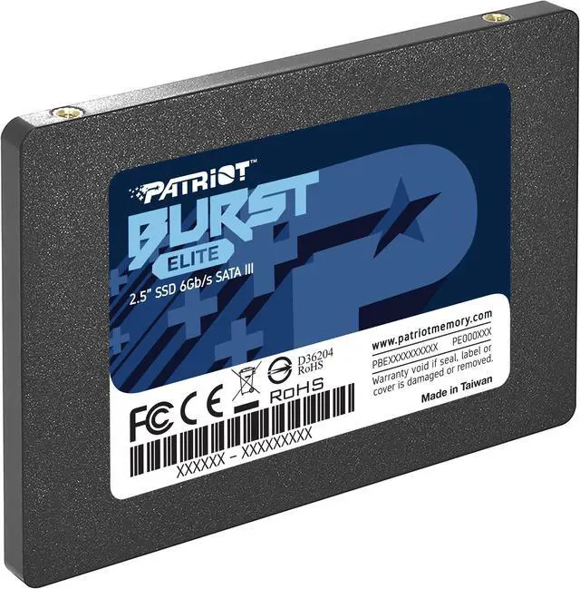 Alt view image 3 of 4 - patriot burst elite sata 3 120gb ssd 2.5" - 10 pack