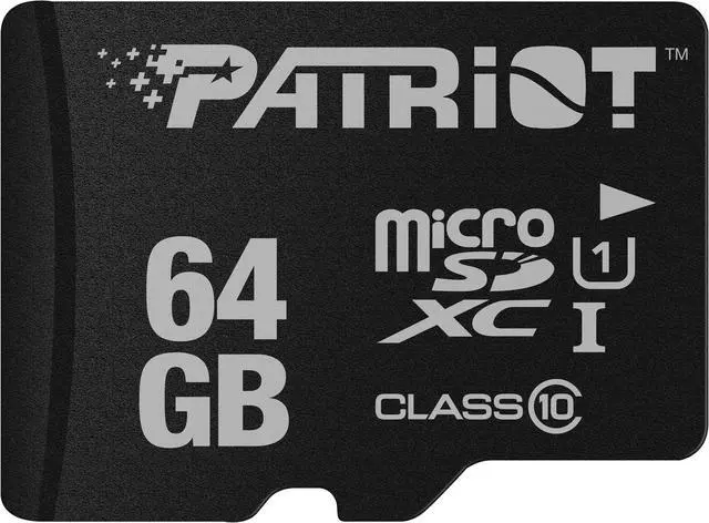 Alt view image 3 of 4 - Patriot LX Series Micro SD Flash Memory card 64gB - 5 Pack