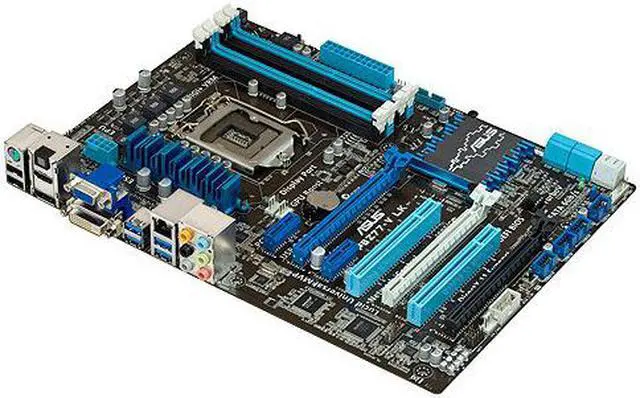 Alt view image 2 of 3 - Asus P8Z77-V LK Intel Z77 DDR3 LGA 1155 Motherboards