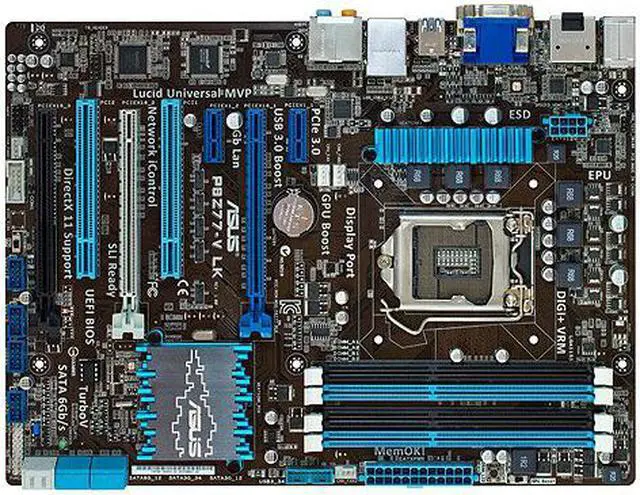 Main image of Asus P8Z77-V LK Intel Z77 DDR3 LGA 1155 Motherboards