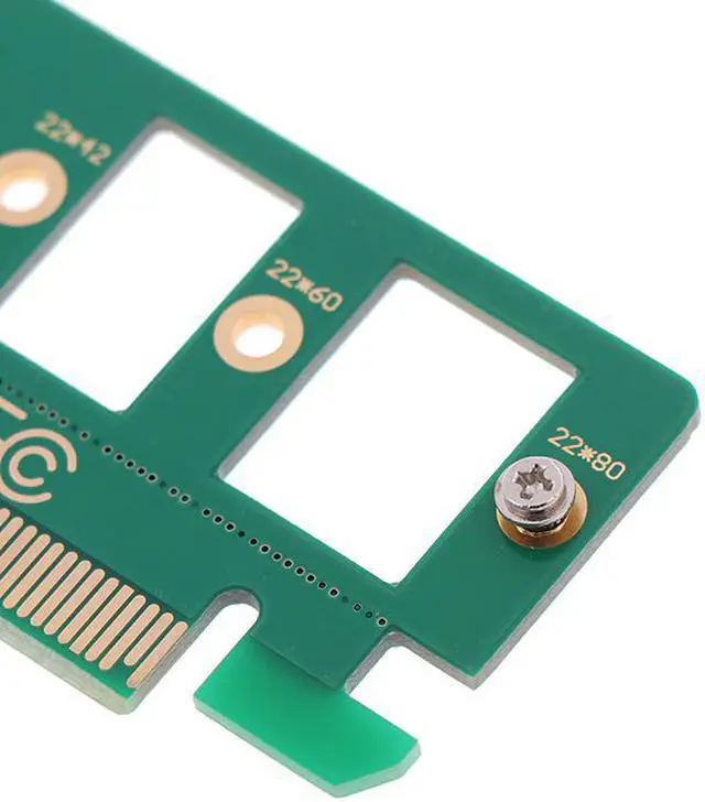 Alt view image 3 of 5 - 1PC NVMe M.2 NGFF SSD to PCI-E PCI express 3.0 16x x4 adapter riser card converter SSD Circuit Board Computer connections
