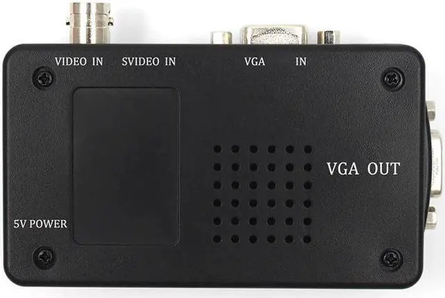 Alt view image 2 of 5 - BNC SVIDEO to Video Converter Out Adapter BNC to Converter Composite Digital Switch Box Box WITH DC CABLE