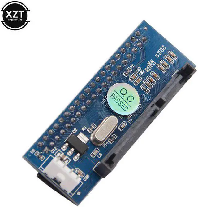 Alt view image 4 of 6 - SATA IDE Adapter 40 Pin IDE to SATA Connector 3.5 HDD IDE Hard Disk DVD Burner Adapter Converter With 7Pin-SATA Data Cable