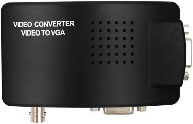 Main image of BNC SVIDEO to Video Converter Out Adapter BNC to Converter Composite Digital Switch Box Box WITH DC CABLE