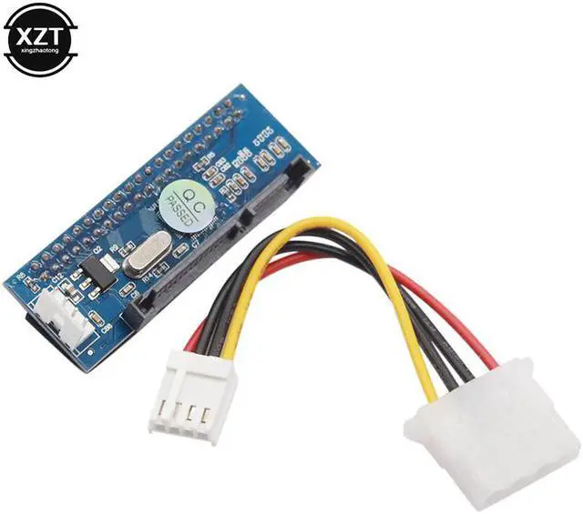 Main image of SATA IDE Adapter 40 Pin IDE to SATA Connector 3.5 HDD IDE Hard Disk DVD Burner Adapter Converter With 7Pin-SATA Data Cable