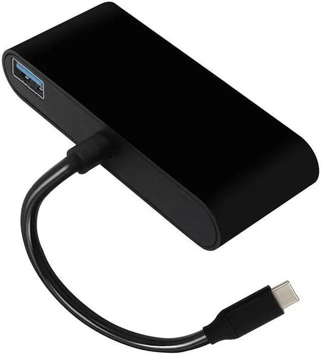 Alt view image 2 of 5 - C VGA Adapter Type C to 4K Thunderbolt 3 for Samsung Galaxy S8 Huawei Mate 10 For Xiaomi Air C