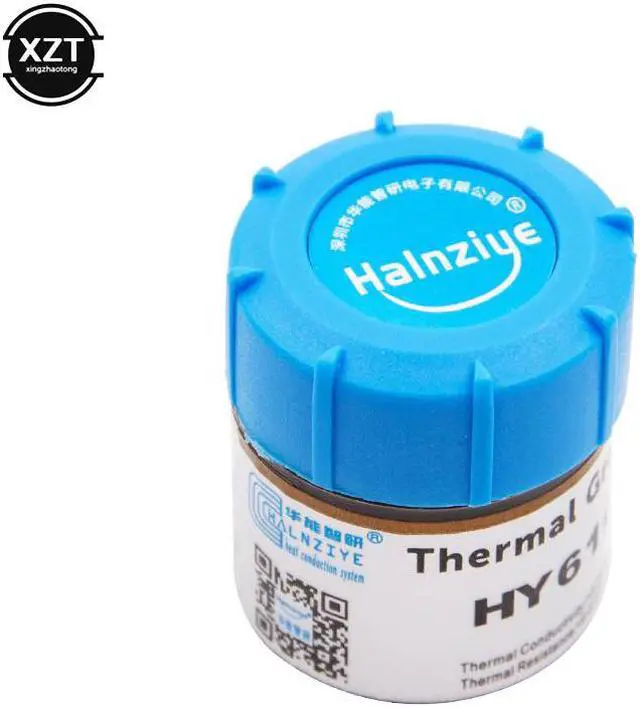 Alt view image 2 of 5 - 20g Processor CPU Cooler Cooling Fan Thermal Grease Compound Golden Heatsink Conductive Plaster Paste