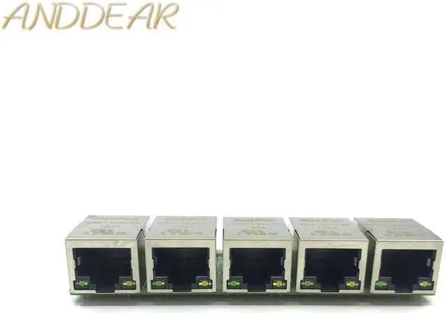 Main image of grade wide temperature low power 5 port 10/100Mbps RJ45 wiring splitter mini engineering micro network switch module