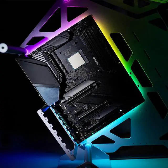 Alt view image 2 of 5 - PC Case Motherboard Decoration Light Strip,Cabinet Lighthouse Motherboard Back Light ,5V 3Pin,Support M/B Control,AURA