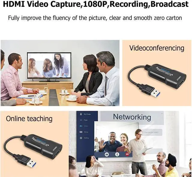 Alt view image 2 of 5 - Capture Card HDMI to USB  Grabber for Phone Game Live Streaming Computer components and hardware