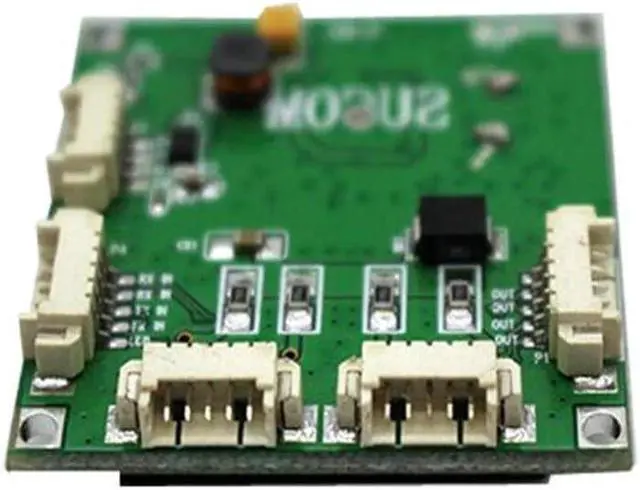 Alt view image 3 of 5 - -KK2 module PBC OEM module mini size 4 Ports Network Switches Pcb Board mini ethernet switch module 10/100Mbps OEM/ODM