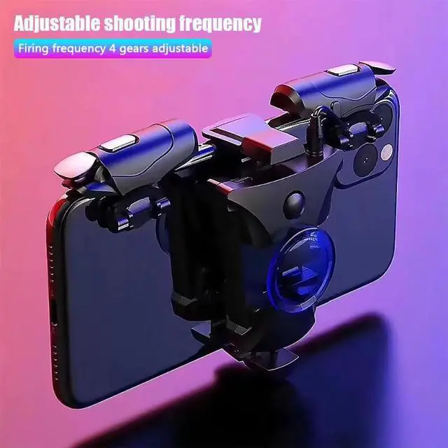 Main image of Mobile Game Controller for PUBG Trigger Fire Button Aim Key L1R1 Shooter Mobile Gamepad Smart Phone Shooter Joystick